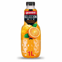 Bebida de fruta naranja y mango Granini Selección Mix botella 1 l.