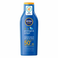 Crema protector solar niños FP50+ Protege & Cuida Kids Nivea Sun 200 ml.