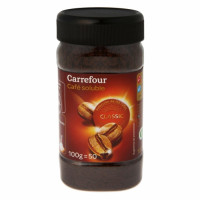 Café Soluble Natural Carrefour 100 g.