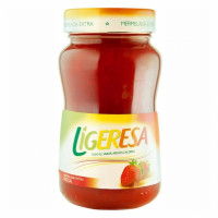 Mermelada de fresa categoría extra Ligeresa 330 g.