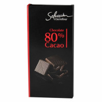 Chocolate negro 80% cacao Carrefour Selección 80 g.