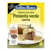 Salsa pimienta verde Gallina Blanca 50 g.