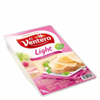 Queso tierno light en lonchas El Ventero 200 g.
