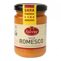 Salsa Romesco Ferrer sin gluten tarro 130 g.