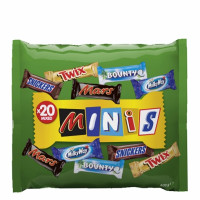 Mini chocolatinas surtidas Mars Minis 400 g.