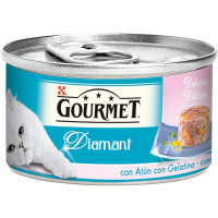 GOURMET Nature`s Creations comida húmeda para gatos en gelatina con atún lata 70 g GOURMET Nature`s Creations comida húmeda para gatos en gelatina con atún lata 70 g