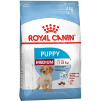 ROYAL CANIN Puppy pienso para perros cachorros medianos bolsa 4 kg ROYAL CANIN Puppy pienso para perros cachorros medianos bolsa 4 kg