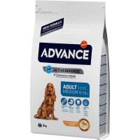 ADVANCE Adult pienso para perros adultos medianos con pollo y arroz bolsa 3 kg ADVANCE Adult pienso para perros adultos medianos con pollo y arroz bolsa 3 kg