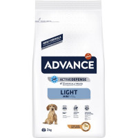 ADVANCE Light pienso para perros adultos minis con pollo bolsa 3 kg ADVANCE Light pienso para perros adultos minis con pollo bolsa 3 kg