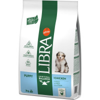 LIBRA Puppy pienso para perros cachorros con pollo y arroz bolsa 3 kg LIBRA Puppy pienso para perros cachorros con pollo y arroz bolsa 3 kg