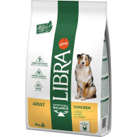 LIBRA ADULT WITH CHICKEN pienso para perros adultos raza mediana y grande de 10 a 30 Kg bolsa 3 kg con pollo LIBRA ADULT WITH CHICKEN pienso para perros adultos raza mediana y grande de 10 a 30 Kg bolsa 3 kg con pollo