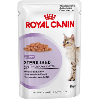 ROYAL CANIN Sterilised comida húmeda para gatos adultos esterilizados en salsa sobre 85 g ROYAL CANIN Sterilised comida húmeda para gatos adultos esterilizados en salsa sobre 85 g