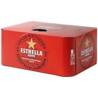 Cerveza ESTRELLA DAMM, pack 12x33 cl Cerveza ESTRELLA DAMM, pack 12x33 cl