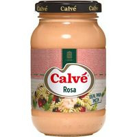 Salsa rosa CALVÉ, frasco 225 g