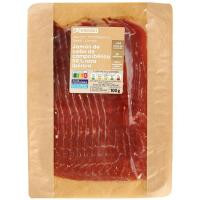 Jamón cebo campo ibérico 50% raza ibérica EROSKI, sobre 100 g Jamón cebo campo ibérico 50% raza ibérica EROSKI, sobre 100 g