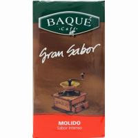 Café molido natural BAQUÉ Gran Sabor, paquete 250 g