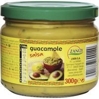 Salsa de guacamole ZANUY, frasco 300 g