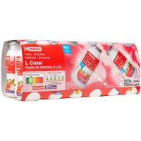 Lcasei sabor fresa EROSKI, pack 12x100 ml Lcasei sabor fresa EROSKI, pack 12x100 ml