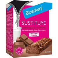 Barrita de chocolate con leche SUSTITUYE, caja 128 g
