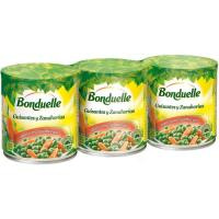 Guisante-zanahoria BONDUELLE, pack 3x130 g Guisante-zanahoria BONDUELLE, pack 3x130 g