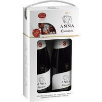 Estuche Cava Brut CODORNÍU ANNA, pack 2x75 cl + Bombones Lindor Estuche Cava Brut CODORNÍU ANNA, pack 2x75 cl + Bombones Lindor