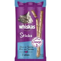 Snack de salmón para gato WHISKAS, paquete 18 g Snack de salmón para gato WHISKAS, paquete 18 g