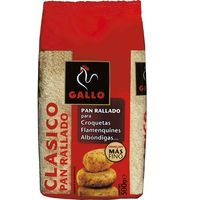 Pan rallado GALLO, paquete 500 g Pan rallado GALLO, paquete 500 g