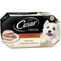 Tarrina de carne para perro CÉSAR, pack 4x150 g Tarrina de carne para perro CÉSAR, pack 4x150 g