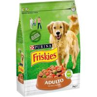 Alimento de ave y verduras para perro adulto FRISKIES, saco 3 kg Alimento de ave y verduras para perro adulto FRISKIES, saco 3 kg