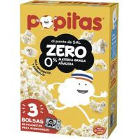 Palomitas zero POPITAS, pack 3x70 g