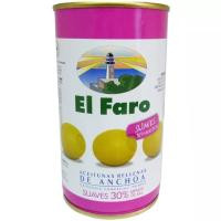 Aceitunas rellenas suave EL FARO, lata 150 g