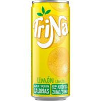Refresco de limón sin gas TRINA, lata 33 cl