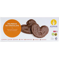 Palmera de chocolate ADPAN, 2 uds, caja 100 g
