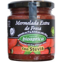 Mermelada de fresa con stevia ABELLÁN, frasco 235 g