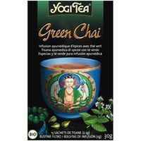 Té Chai verde YOGI TEA, caja 30,6 g