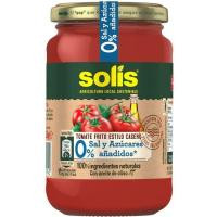 Tomate frito casero 0% SOLÍS, frasco 350 g Tomate frito casero 0% SOLÍS, frasco 350 g