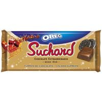 Turrón de chocolate con oreo SUCHARD, tableta 230 g Turrón de chocolate con oreo SUCHARD, tableta 230 g