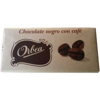 Chocolate negro con café ORBEA, tableta 125 g