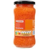 Zanahoria en tiras EROSKI, frasco 180 g