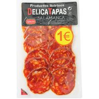 Chorizo ibérico de cebo DELICATAPAS, sobre 40 g Chorizo ibérico de cebo DELICATAPAS, sobre 40 g