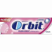 Chicle bubblemint Lc ORBIT, paquete 14 g Chicle bubblemint Lc ORBIT, paquete 14 g