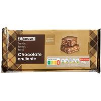 Turrón de chocolate crujiente EROKI, tableta 250 g Turrón de chocolate crujiente EROKI, tableta 250 g