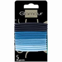 Gomas gruesas sin metal GLAMOUR, pack 14 unid. Gomas gruesas sin metal GLAMOUR, pack 14 unid.