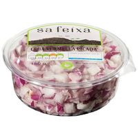 Cebolla roja picada, tarrina 150 g Cebolla roja picada, tarrina 150 g