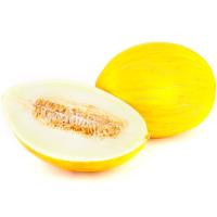 Melón amarillo partido, pieza al peso aprox. 1.6 kg Melón amarillo partido, pieza al peso aprox. 1.6 kg