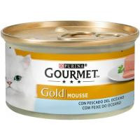 Alimento de pescado blanco GOURMET Gold, lata 85 g Alimento de pescado blanco GOURMET Gold, lata 85 g