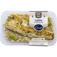 Lubina con risotto de setas GIRALDO, bandeja 280 g Lubina con risotto de setas GIRALDO, bandeja 280 g