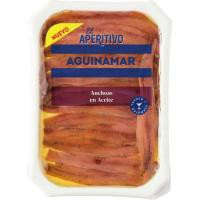 Anchoa en aceite de oliva AGUINAMAR, tarrina 60 g Anchoa en aceite de oliva AGUINAMAR, tarrina 60 g