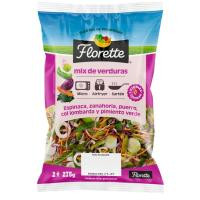 Mix Verduras y espinaca FLORETTE, bolsa 275 g Mix Verduras y espinaca FLORETTE, bolsa 275 g