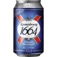 Cerveza KRONENBOURG, lata 33 cl Cerveza KRONENBOURG, lata 33 cl